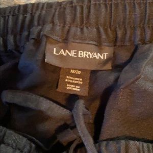 Lane Bryant Wide linen pants